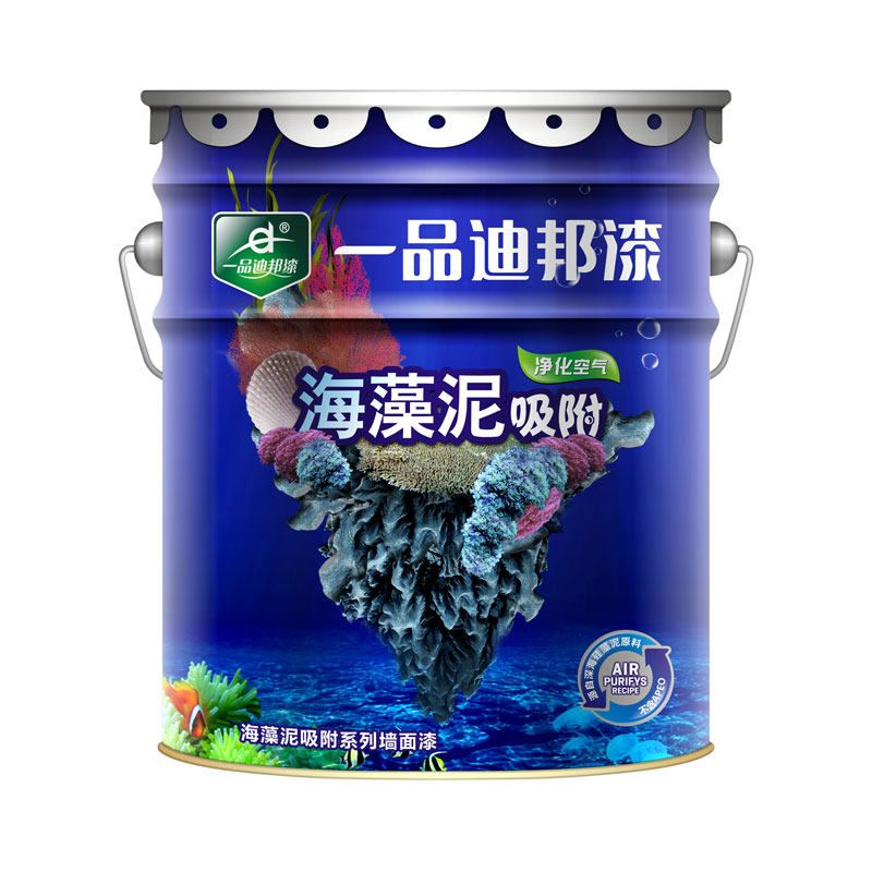 海藻泥吸附系列墙面漆16L